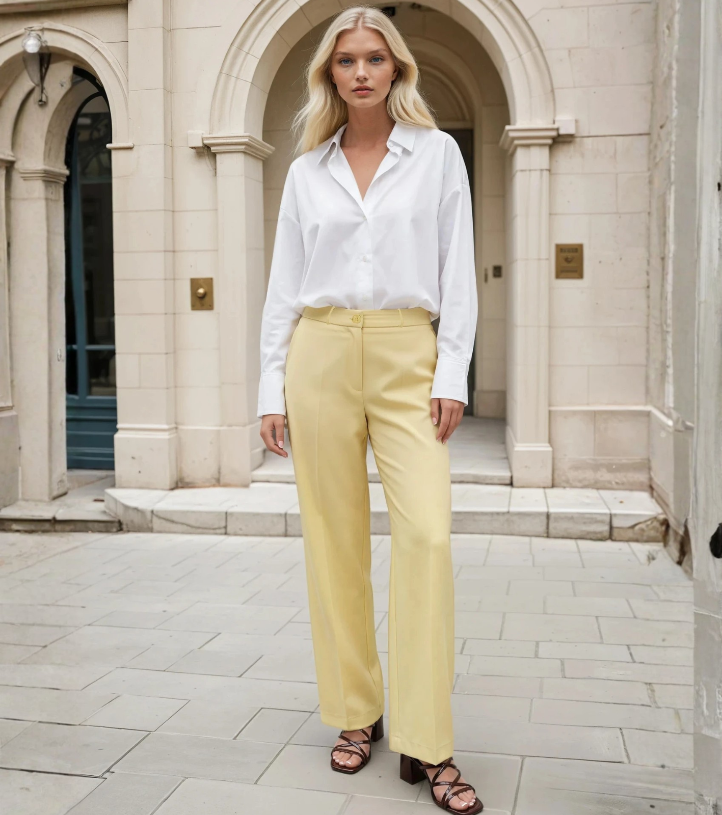 ŽENSKE HLAČE P61068/FL Tellini S.R.L. Veleprodajna odjeća